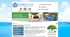 Desktop Screenshot of hydroclave.com
